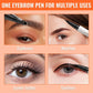 🌟Erzielen Sie perfekte Augenbrauen✨4D-Augenbrauenstift – Für natürliche, ganztägige Augenbrauen- und Eyeliner-Perfektion!💁‍♀