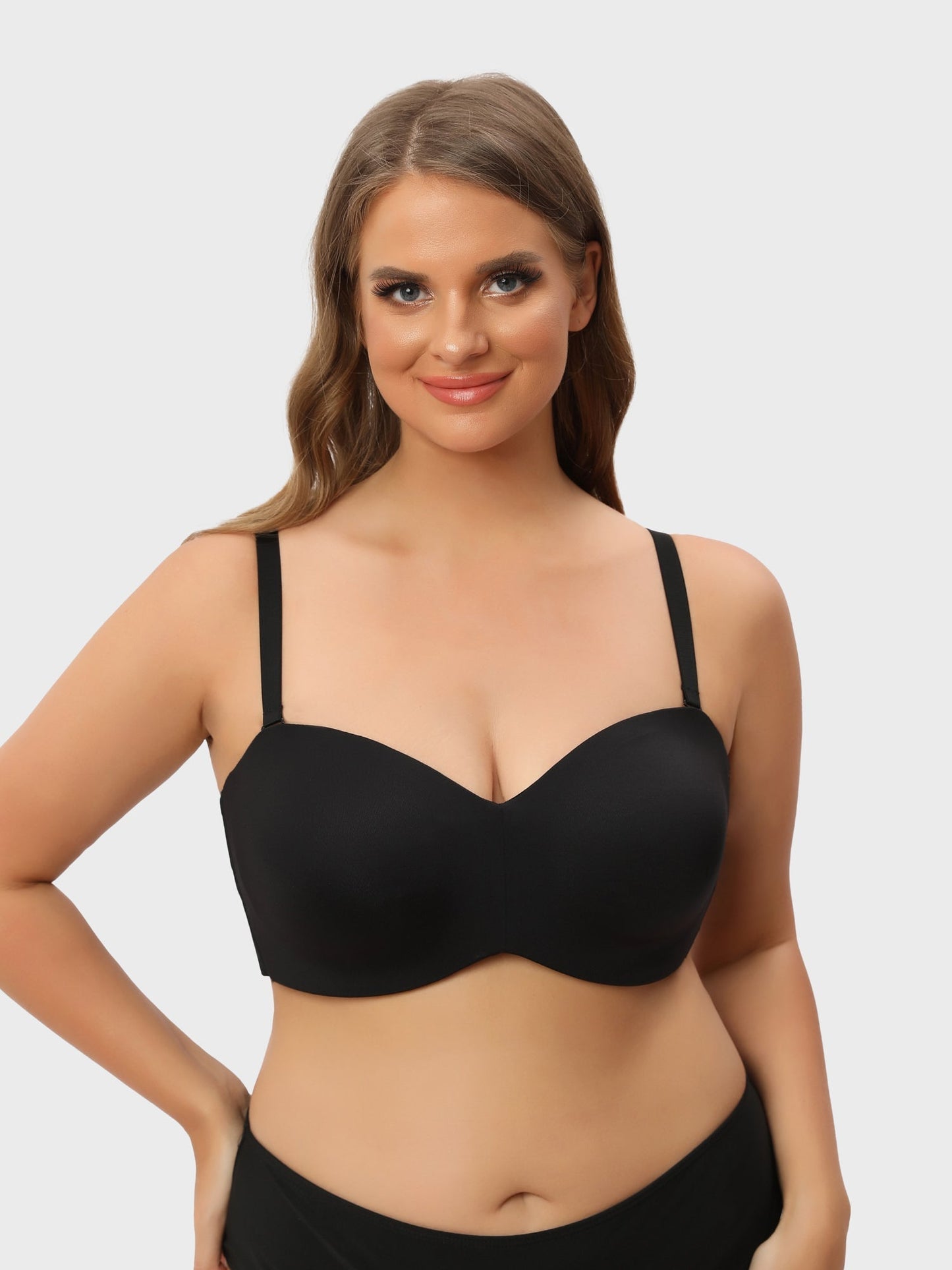 👙39%  Rabatt 😍 ÜBERGRÖSSE Förderung - Abnehmbarer-Träger Bandeau-BH