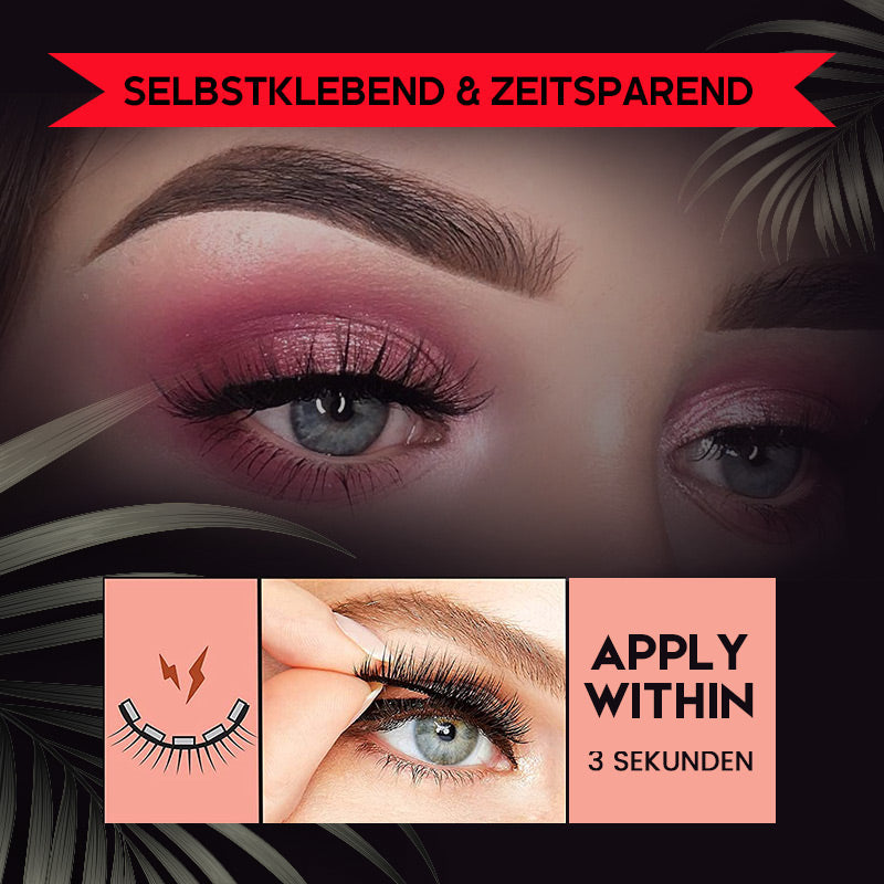 Wiederverwendbare selbstklebende Wimpern