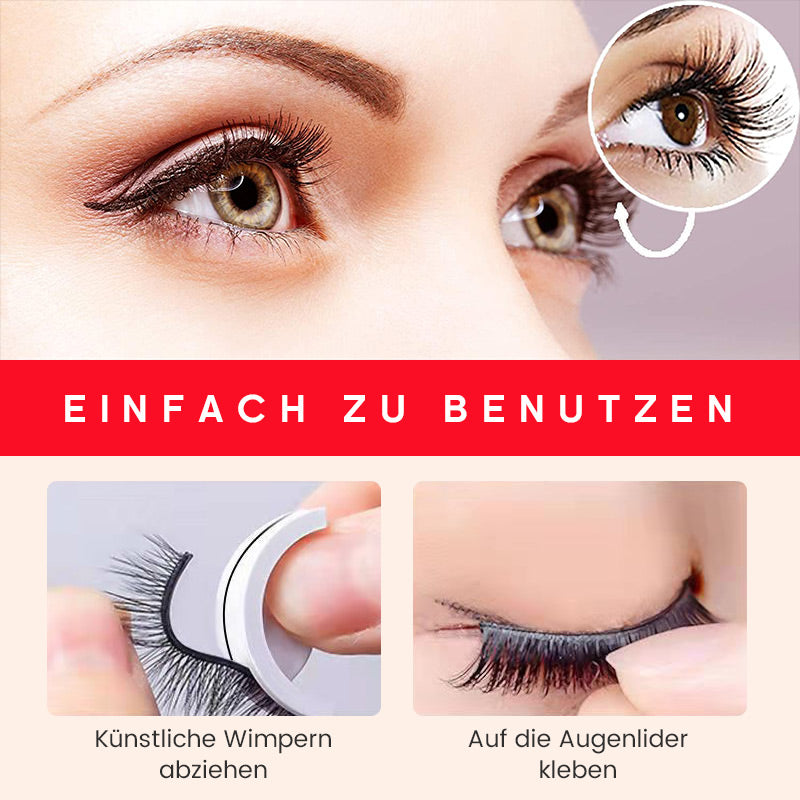 Wiederverwendbare selbstklebende Wimpern