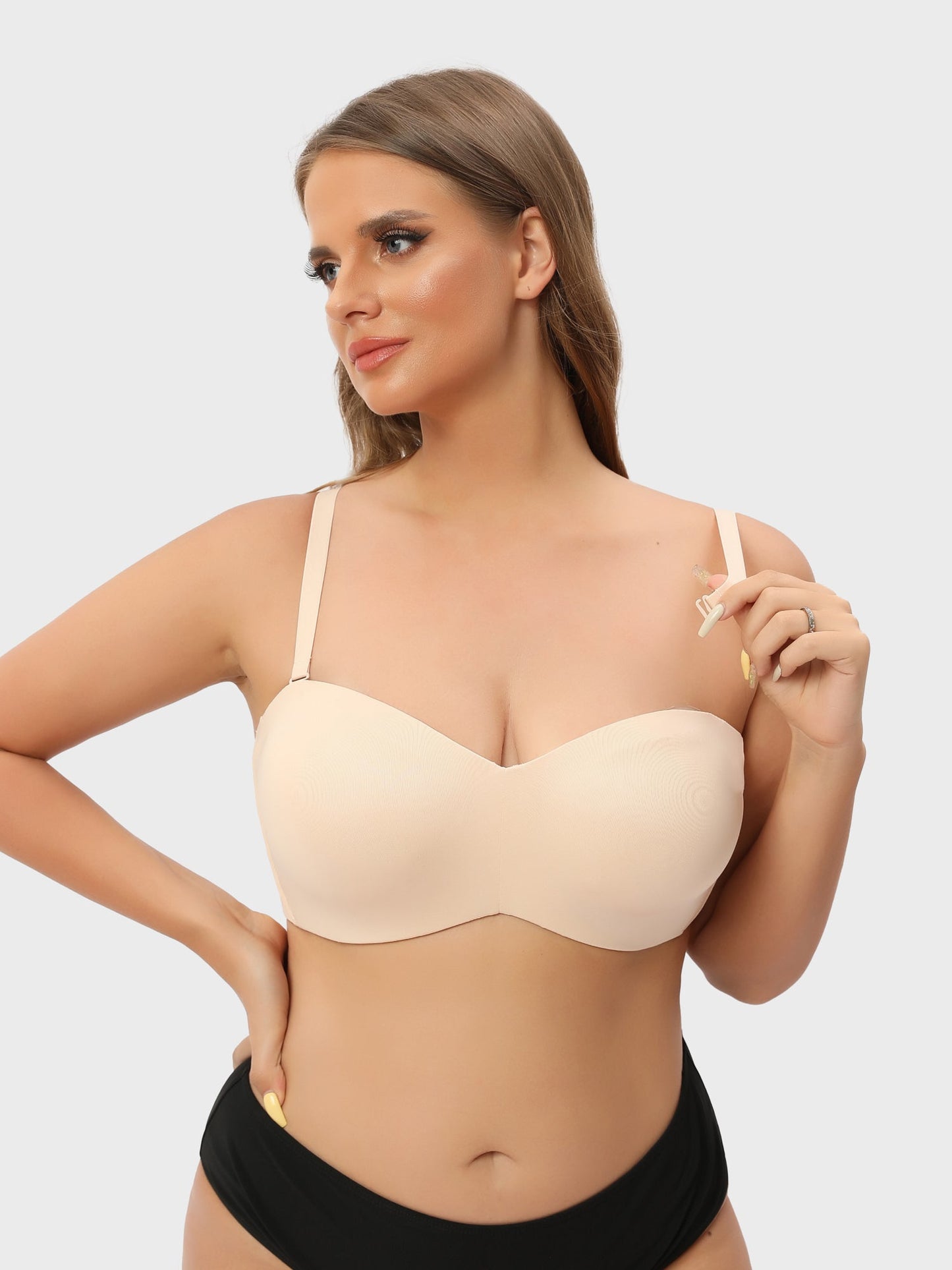 👙39%  Rabatt 😍 ÜBERGRÖSSE Förderung - Abnehmbarer-Träger Bandeau-BH