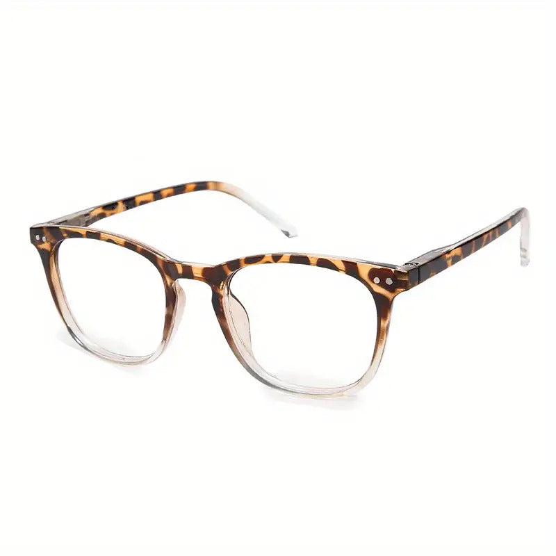 Sexy Leopard Print Anti-Blue Light Gradient Lesebrille für Frauen