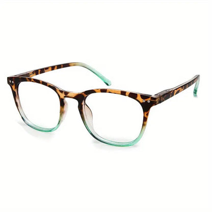 Sexy Leopard Print Anti-Blue Light Gradient Lesebrille für Frauen