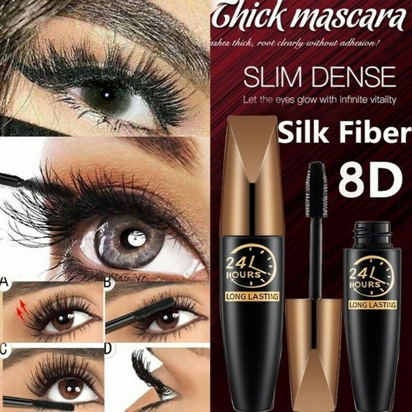 Bestes Geschenk - 4D Wasserfeste Seidenfaser Mascara zur Verlängerung der Wimpern