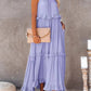 💥50% RABATT💃Sommer Casual Ärmellos Riemchen Rückenfrei Volants Kleid