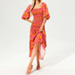 💥kostenloser Versand für begrenzte Zeit💃Sweet Vibrant Kleid mit Puffärmeln für Frauen