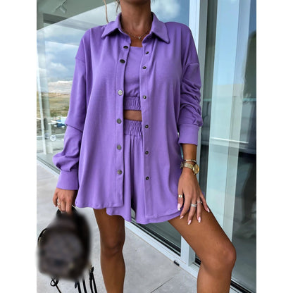 Women's Summer Casual 3-Piece Set