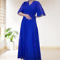 Women's Elegant Flowy Maxi Dress