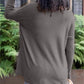 🔥2 KAUFEN UND 10% RABATT ERHALTEN⏳Langarm-Daumenloch-Pullover-Taschentunika
