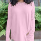 🔥2 KAUFEN UND 10% RABATT ERHALTEN⏳Langarm-Daumenloch-Pullover-Taschentunika