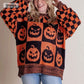 🥳Befristetes Angebot 58% RABATT🎃Halloween Karo-Pullover