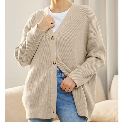 🍁Frühherbst-Specials 58% RABATT 💕Kaschmir-Cocoon-Strickjacke