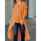 💕Neues Produkt Rabatte 58% RABATT💕Elegantes Damenhemd mit langem Revers