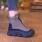 ✨Herbst-Winter-Serie✨Wasserdichte, warme Schneestiefel mit Reißverschluss für Damen【kostenlosen Versand】