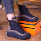 ✨Herbst-Winter-Serie✨Wasserdichte, warme Schneestiefel mit Reißverschluss für Damen【kostenlosen Versand】
