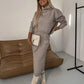 💕Heißer Verkauf  60% Rabatt💕Midikleid und Rollkragenpullover im Set