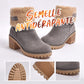 ❄️Weihnachts-Specials 50% RABATT🎅Wintermode Warm Kurzer Absatz Damenstiefel