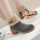 ❄️Weihnachts-Specials 50% RABATT🎅Wintermode Warm Kurzer Absatz Damenstiefel