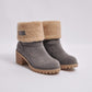 ❄️Weihnachts-Specials 50% RABATT🎅Wintermode Warm Kurzer Absatz Damenstiefel