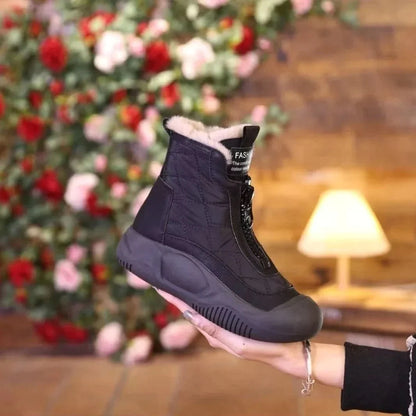 ❄️Frühwinter-Verkauf 50% RABATT - Vintage Wasserdicht Warm Gepolsterte Schneestiefel