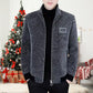 🎁[Bestes Geschenk für Ihn] Modische warme und lässige Stehkragenjacke für Männer