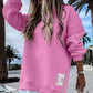 💥Herbst/Winter Heiße Neuankünfte✨Langärmeliger Pullover mit Reißverschluss Schlitz Lässiges Sweatshirt Kleid
