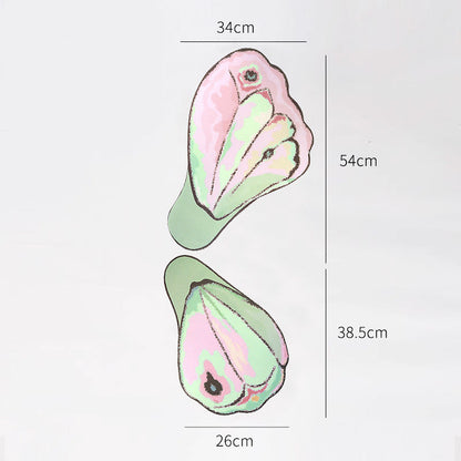 🌸Herbstschlussverkauf🌸Zeitlich begrenzt 45%RABATT💕Verzaubertes Blumenstrauß-Schmetterlings-Geschenkpapier