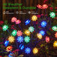 🌸Herbstschlussverkauf💕Solarbetriebenes, wetterbeständiges LED-Gartenleuchten-Set