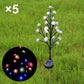🌸Herbstschlussverkauf💕Solarbetriebenes, wetterbeständiges LED-Gartenleuchten-Set