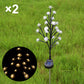 🌸Herbstschlussverkauf💕Solarbetriebenes, wetterbeständiges LED-Gartenleuchten-Set