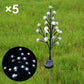 🌸Herbstschlussverkauf💕Solarbetriebenes, wetterbeständiges LED-Gartenleuchten-Set