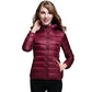 💥Frühwinter-Sonderverkauf 50% RABATT💥 Leichte Daunenjacke mit Kapuze für Frauen