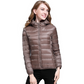 💥Frühwinter-Sonderverkauf 50% RABATT💥 Leichte Daunenjacke mit Kapuze für Frauen
