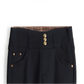 💃Ideales Geschenk für sie - Verdickte, warme, hoch taillierte, dehnbare, schwarze Skinny-Hose für Frauen