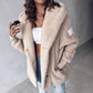 ❄️Winterschlussverkauf Zeitlich Begrenzter 50% RABATT🎀Kunstplüsch-Kapuzenjacke für Frauen