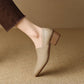 🍁Herbst-Neuankünfte 50% RABATT💕Damen Vintage Pointed Toe Slip-On Soft Schuhe