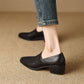 🍁Herbst-Neuankünfte 50% RABATT💕Damen Vintage Pointed Toe Slip-On Soft Schuhe