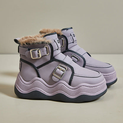 🔥Heißer Verkauf 50% Rabatt🔥Warme dicke Sohle High-Top Sportschuhe【kostenloser Versand】