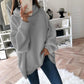 ✨Spätherbst-Specials🍁Übergroßer Rollkragenpullover mit festem Strickmuster für Damen