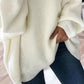 ✨Spätherbst-Specials🍁Übergroßer Rollkragenpullover mit festem Strickmuster für Damen