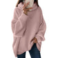 ✨Spätherbst-Specials🍁Übergroßer Rollkragenpullover mit festem Strickmuster für Damen