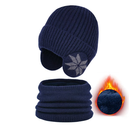 🎁WinterGeschenke❄️Wintermützen-Schal-Sets Warme Strickmütze