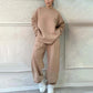 🥬Neue Freizeitkleidung 50% Rabatt🥬Mode Lässig Lose Frauen Sweatshirt Zweiteiliges Set