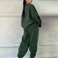 🥬Neue Freizeitkleidung 50% Rabatt🥬Mode Lässig Lose Frauen Sweatshirt Zweiteiliges Set