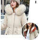 🎅Weihnachts-Specials 50% rabatt❄️Damen Wintermantel mit Kapuze und Pelzkragen, lässiger Parka