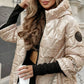 ❄️Winter-Specials❄️Damen Patchwork Baumwolljacke mit Kapuze