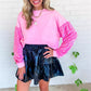 ✨✨Heißer Weihnachtsverkauf✨✨Pailletten-Sweatshirt für Frauen in lockerer Passform