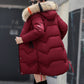 ❄️Winterschlussverkauf 50% RABATT❄️Winter-Puffermantel mit Kunstpelz-Kapuze für Damen