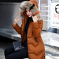 ❄️Winterschlussverkauf 50% RABATT❄️Winter-Puffermantel mit Kunstpelz-Kapuze für Damen