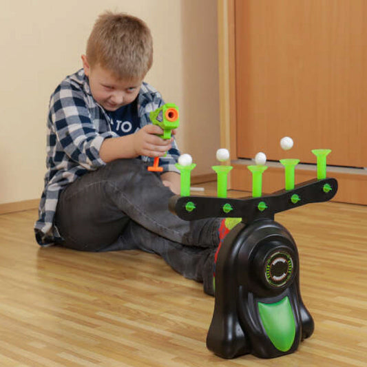 🎄Heißer Verkauf 50% RABATT🎁Glow-in-the-Dark Schießen Ziel Praxis Kinder Schießen Spielzeug Pistole Set